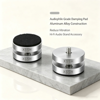 Support d'amplificateur CD pour haut-parleur audiophile HIFI XSSH Audio en aluminium et acier inoxydable avec pieds isolants et plaquettes anti-choc