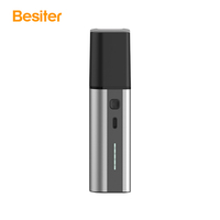 Besiter 5000mAh Chargeur CA détachable 2 en 1 en alliage d'aluminium Charge rapide Type-C Banque d'alimentation portable Compatible avec plusieurs appareils