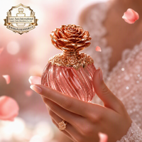 Eau de Parfum Rose pour Femme, Parfum Nuptial Arabe à la Rose de Taïf, Spray, Étiquette Privée Personnalisée, Vente en Gros