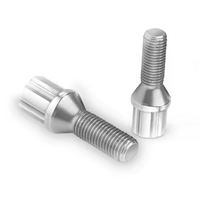 Boulon de roue M12x1.5 à tête Torx pour jantes de course de voiture et moto, boulon de roue en alliage 6 points pour marché secondaire