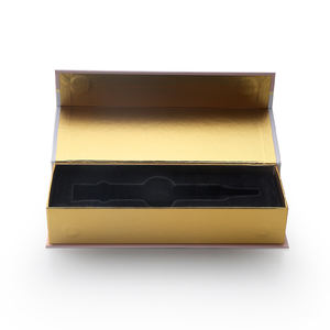 กล่องชุดของขวัญที่ปิดด้วยแม่เหล็กสำหรับบรรจุภัณฑ์เครื่องสำอางแป้งฝุ่นแบบหลวมสำหรับครีมหน้าพิมพ์ลายนูน - Product Image 3