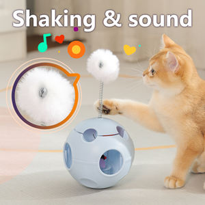 Vente en gros 4 en 1 <span class=keywords><strong>jouet</strong></span> gobelet écologique pour <span class=keywords><strong>chat</strong></span> <span class=keywords><strong>jouet</strong></span> en plastique sport moderne et à la mode pour le jeu actif style classique simple et agréable - Product Image 2