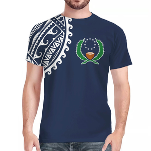 T-shirt à manches courtes et col rond pour hommes, animé, avec logo, <span class=keywords><strong>Reggae</strong></span>, micozsie, pohnpei - Product Image 2