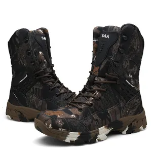 Wholesale camouflage hearted hunting boots men,hunting duck waterproof boots,rubber mens hunting boots waterproof camouflage