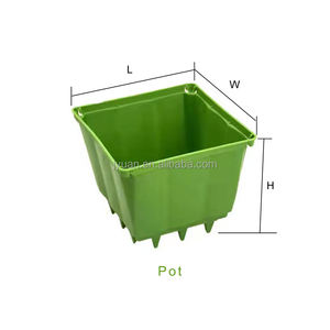 Grande jardinière <span class=keywords><strong>de</strong></span> jardin hydroponique <span class=keywords><strong>de</strong></span> 4 pouces, 6 pouces, 8 pouces Classique Contemporain <span class=keywords><strong>Pot</strong></span> en plastique PE Clips en <span class=keywords><strong>laine</strong></span> <span class=keywords><strong>de</strong></span> <span class=keywords><strong>roche</strong></span> <span class=keywords><strong>pour</strong></span> plantes d'intérieur 25L - Product Image 5