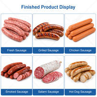 Chaîne de production complète de saucisses de bœuf ORME, petite échelle, machine à fabriquer des saucisses, prix