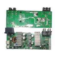 Carte audio numérique Amplificateur audio FY-220-C puissance 2.0 Classe D Amplificateur stéréo HIFI DC12-24V 80W