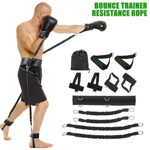 CHENGMO SPORTS Bandes <span class=keywords><strong>de</strong></span> Résistance Personnalisables pour Entraînement <span class=keywords><strong>de</strong></span> <span class=keywords><strong>Boxe</strong></span> (Punchs/Coupes), 160 LBS – Améliore la Puissance Explosive/Vitesse/Agilité - Product Image 4