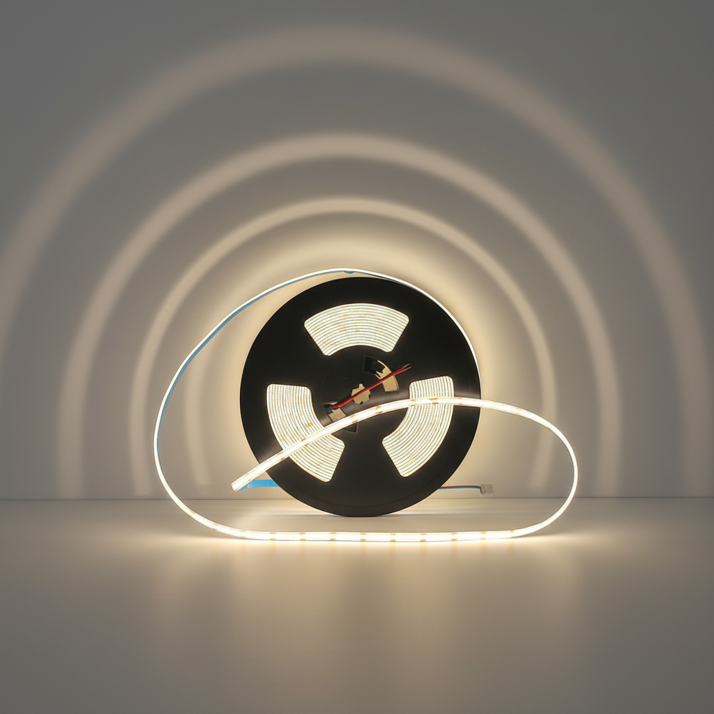 15m Ultra Length IP65 Cob LED Strip Light 24V 384LED with 3 Years Warranty Switch Modes WiFi and Remote Control