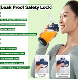 Thiết Kế Mới Đôi Lưỡi 750 Ml Hộ Gia Đình Xách Tay Máy Xay Sinh Tố Hộ Gia Đình Trái Cây Trộn <span class=keywords><strong>USB</strong></span> Mini Máy Xay Sinh Tố Cho Quà Tặng - Product Image 2