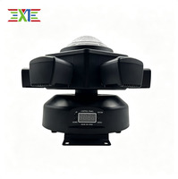 150W RGBW LED Moving Head Light DMX512 Beam/Wall Wash/Laser/Strobe 6-Arm Laserlichter für Party DJ Spezialeffekte