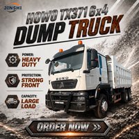Самосвал карьерный Sinotruck TX, 10 колес, 371 л.с., 25 тонн, дизельный, китайский бренд