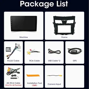 Android 12 Auto pour Nissan Teana J33 2013-2015 Car Radio Multimedia Video Player Navigation GPS Carplay WIFI + <span class=keywords><strong>4G</strong></span> Autoradio DSP FM - Product Image 6