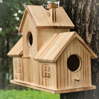 Rumah Anjing Tahan Air Tahan Angin untuk Luar Ruangan, Kandang Pengangkut, Rumah Hewan Peliharaan Kaca Solid Semua Musim Berkualitas Tinggi Ukuran M Bernapas