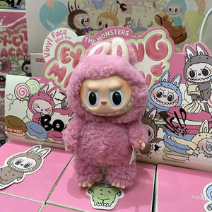 Genuine For <strong>Labubu</strong> V1 Exciting Macaron Blind Box Mystery Capsule Toy Popmart Vinyl Action Figure Collectible Statue Surprise - Product Image 1