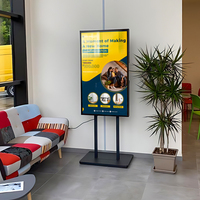 Letrero Digital LCD Comercial 4K de Alto Brillo, Diseño Delgado, Resistente al Agua y al Polvo, con SDK Habilitado para Tiendas Minoristas