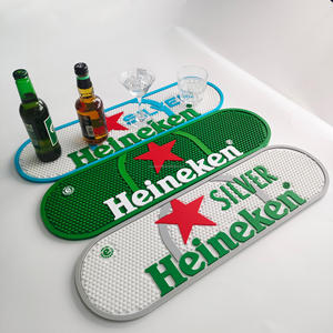 Tapete de Barra de PVC Personalizado de Fábrica, Alfombrilla Antideslizante Multifuncional, Tapete para Barra de Bar y Posavasos para Café - Product Image 1