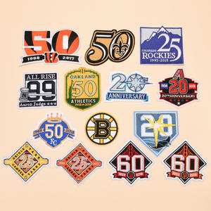 Écusson brodé en feutre polyester fait main avec logo d'équipe de l'événement NBA All-<span class=keywords><strong>Star</strong></span> pour le bricolage - Product Image 5