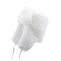 Gorro Ruso Ushanka Personalizado R1, Transpirable, de Piel, Estilo Aviador de la Unión Soviética para Invierno, Gorro Supplex para Viajes