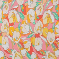 Catálogo Gratuito, Tela de Algodón Orgánico Estampada Personalizada, Hilo Peinado, Tejido Popelín, Ropa para Mujer y Niña