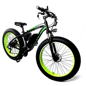26 Zoll Mountain Electric Bycicle/E Mountain EL Fahrrad, Awd Mounten 2 Rad Fat Tire Ebike Günstige Elektro fahrrad