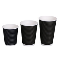 Gobelets en papier kraft biodégradables à double paroi, imperméables, de qualité alimentaire, avec logo personnalisé, 6oz-16oz, jetables, pour café, vin, tequila, boissons chaudes