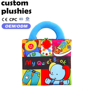 Libro Educativo <span class=keywords><strong>de</strong></span> Peluche para Bebés, Hecho con Materiales Ecológicos, Ideal para Regalo <span class=keywords><strong>de</strong></span> Baby Shower - Product Image 3