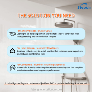 Stepon Produttore OEM ODM Sistema di Controllo Doccia a Incasso con Valvola Miscelatrice Digitale Intelligente Termostatica WiFi APP <span class=keywords><strong>per</strong></span> <span class=keywords><strong>Bagno</strong></span> - Product Image 2