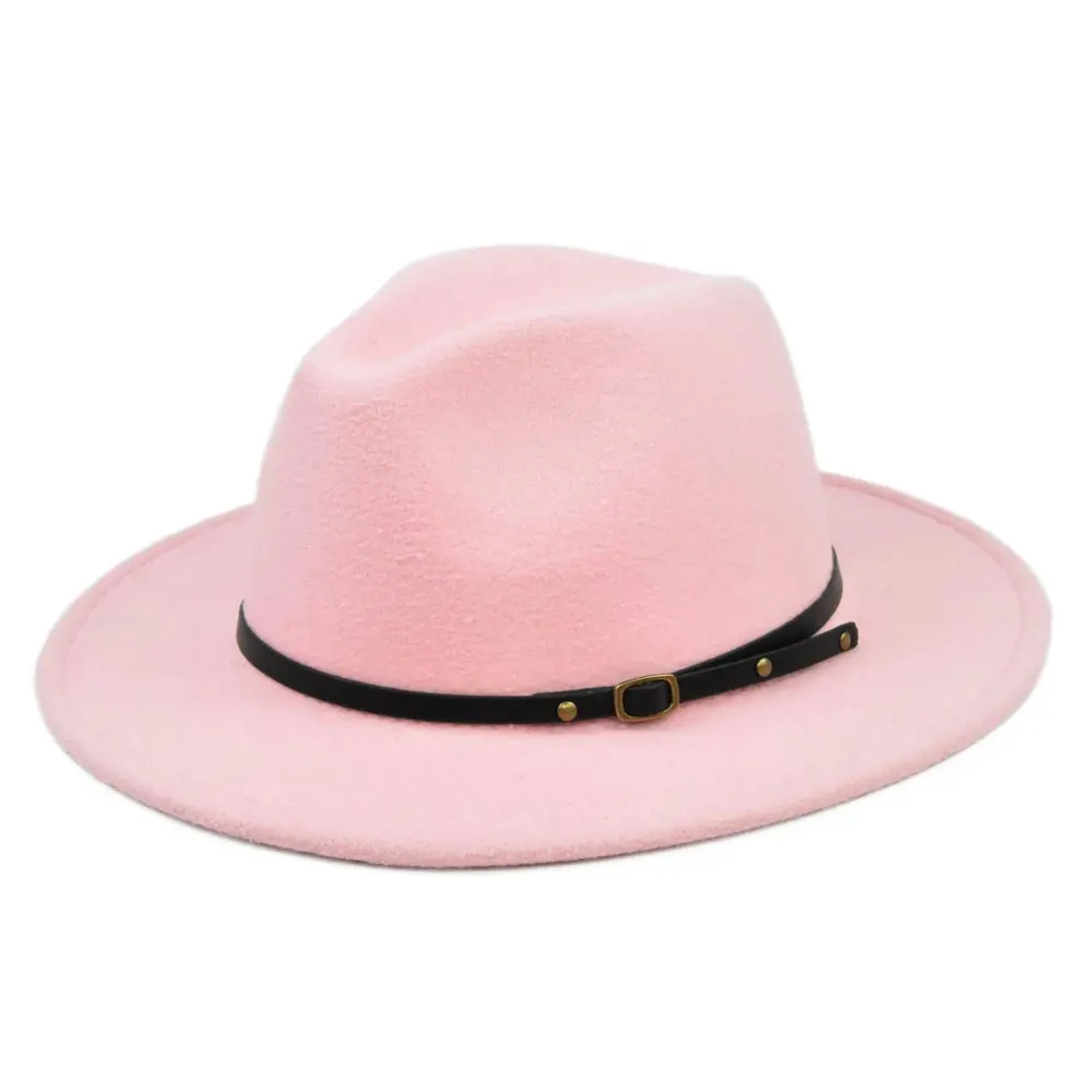 2024 nouveautés mode sombrero de ala plana flex fit décontracté non structuré multicolore pur couleur unie matel corde chapeau de cowboy