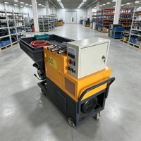 Machine à projeter du mortier électrique fiable 220V avec sortie uniforme pour la rénovation intérieure des bâtiments