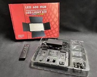 Kit d'éclairage LED vidéo rechargeable Pro LED 800 Photographie 3200 - 6500K KIT d'éclairage LED coloré