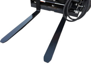 מלגזת משטחים הידראולית מתכווננת של Landhonor, כושר נשיאה 3000 ליברות, 48 שיניים למזלג, מתאים לציוד בנייה במשקל 10-20 טון - Product Image 6