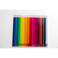 Offre spéciale Stock prêt 24 couleurs/36 couleurs/48 couleurs/72 couleurs ensemble de crayons de couleur effaçables Lapis De Cor Lapiz pour étudiants artistes