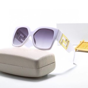 Gafas de Sol de Lujo Marca V 2023, Gafas de Sol Extra Grandes Clásicas de Moda para Mujer - Product Image 4