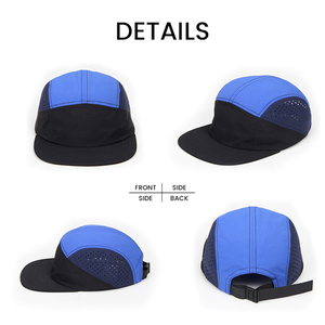 <span class=keywords><strong>Gorra</strong></span> para correr de secado rápido de verano Sombreros de <span class=keywords><strong>lluvia</strong></span> personalizados Gorras de campamento de rendimiento de corte láser Sombrero Deportivo Ligero en blanco - Product Image 4