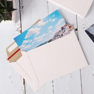 Sobre de correo rígido de papel Kraft marrón reciclable personalizado al por mayor para impresión de documentos fotográficos - Product Image 2