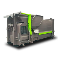 8cbm Nouveau moteur diesel de transmission manuelle de compacteur de camion à ordures de bras de crochet mobile comme composant de noyau utilisé chariot élévateur à crochet