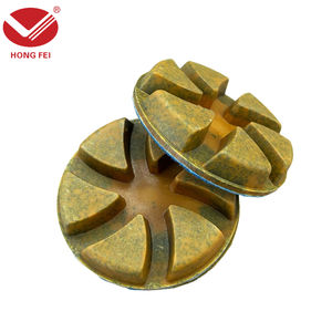 Tappetino per lucidare in metallo da <span class=keywords><strong>3</strong></span> pollici disco per pavimenti spesso 10mm, Design quadrato centrale a sei eliche - Product Image 3