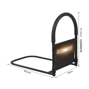 Factory Price Hospital <b>Bed</b> Accessories Hospital <b>Bed</b> <b>Side</b> <b>Rail</b> Carbon Steel+Stainless Steel Guard <b>Rails</b> for Medical <b>Bed</b> - Product Image 3