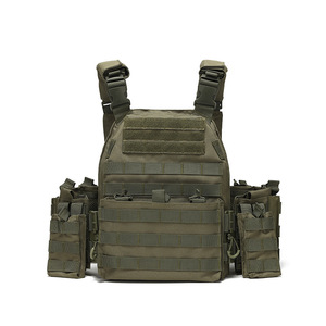 Nouveau gilet tactique d'extérieur à libération rapide, multifonctionnel, MOLLE, imperméable, uniforme de protection sur le terrain, gilet tactique, sac - Product Image 6