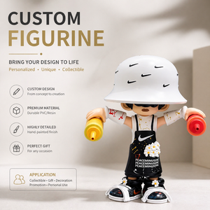 Jouet personnalisé, figurine de personnage de dessin animé sur mesure, modèle en résine PVC, impression 3D, OEM ODM, jouet en résine vinyle - Product Image 1