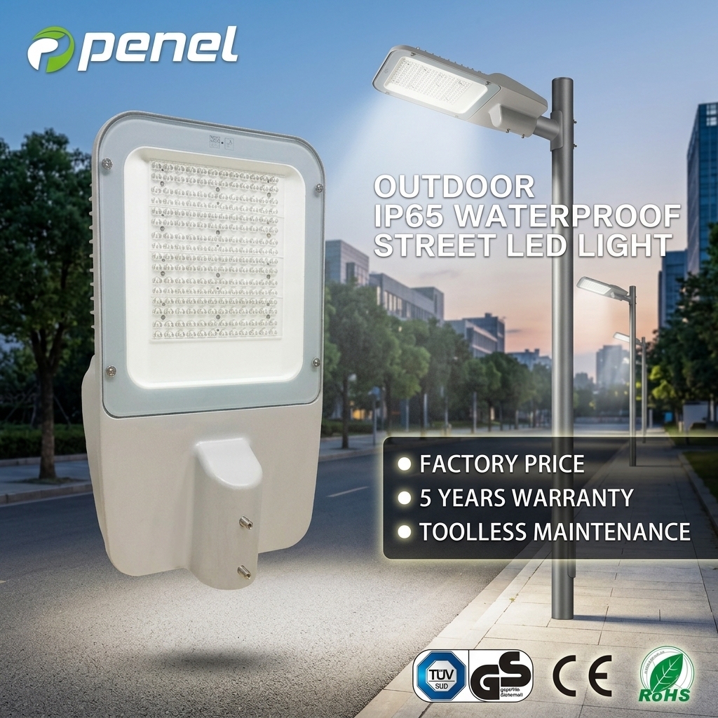Factory Price 5 Years Warranty Toolless Maintenance Outdoor Ip65 Waterproof Street Led Light
