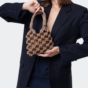 LUXE Designer Rhinestone creux tissé à la main pochette convient pour banquet de dames. - Product Image 4