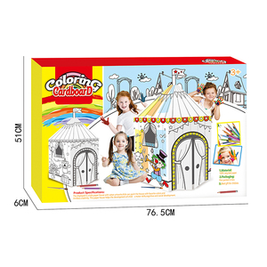 Juguetes Educativos para niños, juguetes educativos <span class=keywords><strong>de</strong></span> cartón, juego <span class=keywords><strong>de</strong></span> juguetes <span class=keywords><strong>de</strong></span> dibujo para colorear con garabatos DIY - Product Image 1
