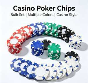 <b>Poker</b> <b>Chips</b> 300pcs ABS 14g Lightweight Durable Family Game Night - Product Image 3
