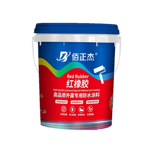 Membrana líquida de goma roja, pintura impermeable, cuarto de ducha, Material de revestimiento <span class=keywords><strong>para</strong></span> techos de sótano, impermeabilización Premium - Product Image 4