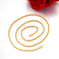 Collier en or 14 carats pour femme, fin, brillant, tressé, minimaliste, chic, populaire, idéal pour anniversaire, mariage, empilable, uni, vente en gros