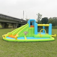 Château gonflable amusant pour l'intérieur/l'extérieur, trampoline de saut, qualité de divertissement, maison de rebond à prix avantageux