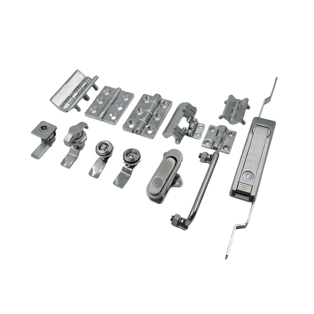 HTLOCK ISO9001 ROHS High Security Key Operated Industrial Panel Locks Hinges Handle Rod for Distribution Box Machine Control