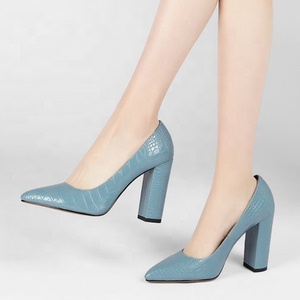 Chaussures habillées pour femmes style américain à imprimé pierre, escarpins à talon aiguille pour le bureau, chaussures décontractées quotidiennes pour l'été - Product Image 3